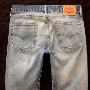LEVIS Light Faded Bleach Jeans 32 x 28